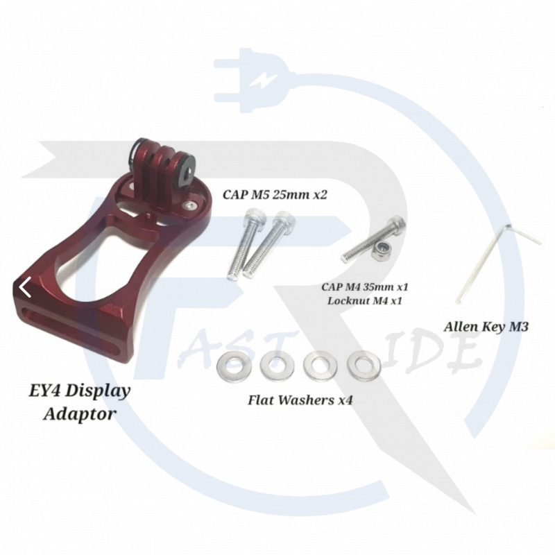 Adaptateur Carbonrevo V1 LCD EY4 Rouge