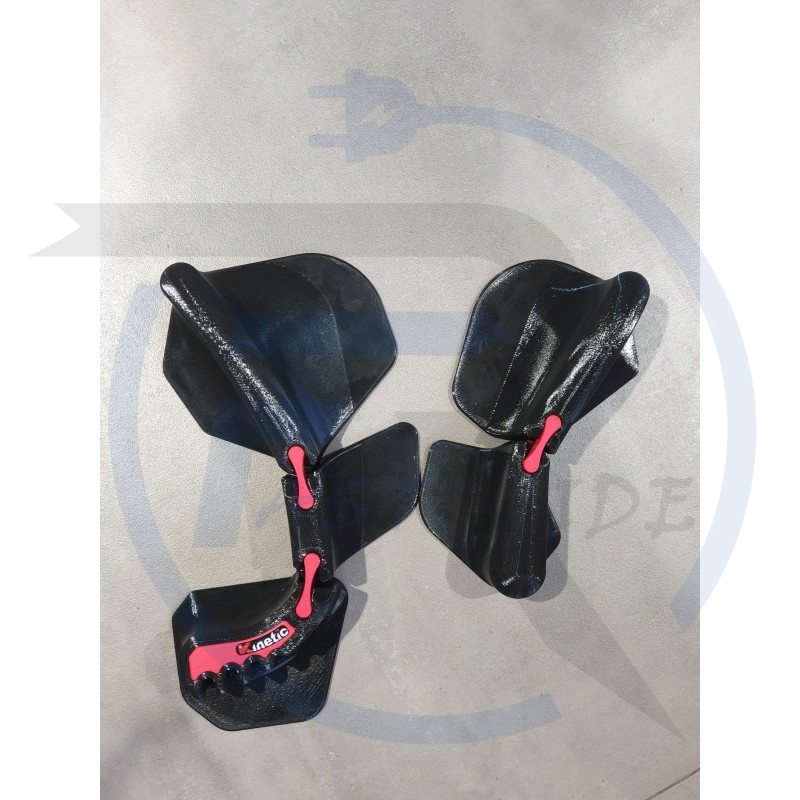 Kinetic Pads 2.0 NOIR/ROUGE BITE SYSTEM (Taille BIG) by NyloNove