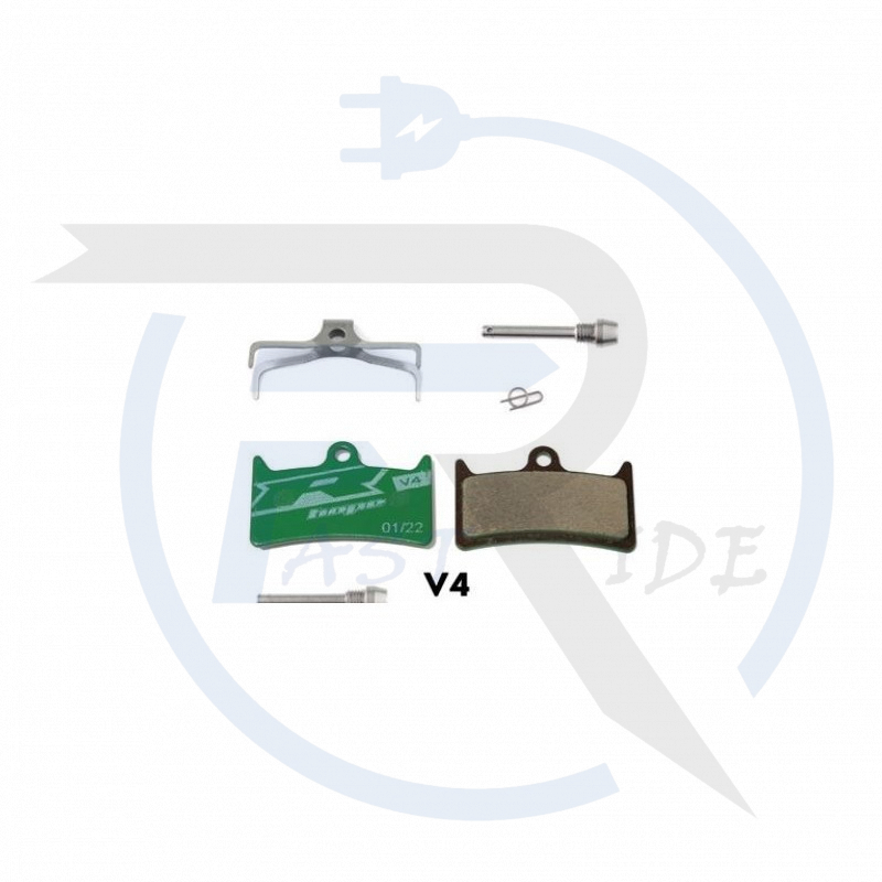 Plaquettes de frein HOPE V4 / GR4 RACING GREEN