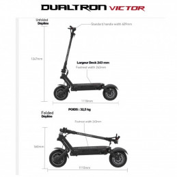Trottinette électrique DUALTRON NEW VICTOR 2026