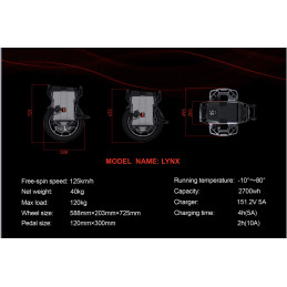 Gyroroue LEAPERKIM LYNX 50S