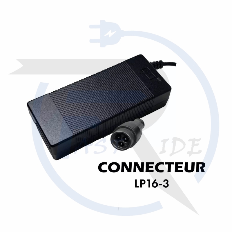 Chargeur lithium 48V connecteur LP16