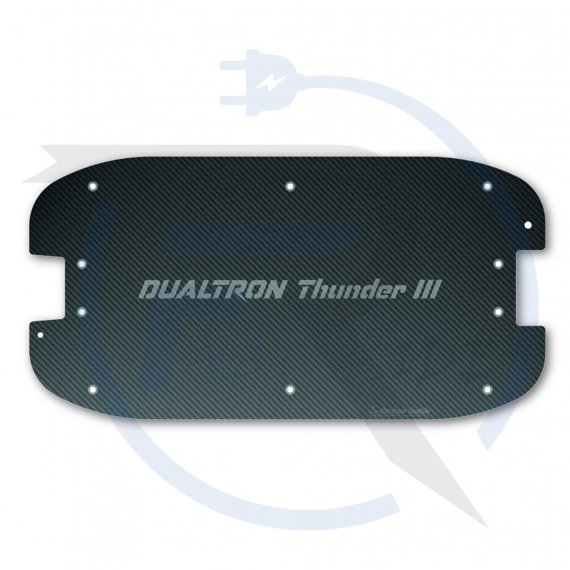 Deck en carbone pour Dualtron Thunder 3 par Carbon Inside