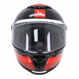 CASQUE INTEGRAL MT THUNDER 4 SV R25 B35 NOIR/ROUGE BRILLANT (DOUBLE ECRANS / PINLOCK READY) (ECE 22.06)