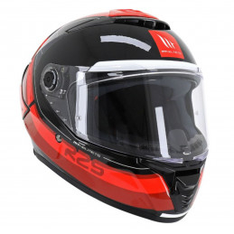 CASQUE INTEGRAL MT THUNDER 4 SV R25 B35 NOIR/ROUGE BRILLANT (DOUBLE ECRANS / PINLOCK READY) (ECE 22.06)