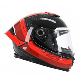 CASQUE INTEGRAL MT THUNDER 4 SV R25 B35 NOIR/ROUGE BRILLANT (DOUBLE ECRANS / PINLOCK READY) (ECE 22.06)