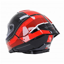CASQUE INTEGRAL MT THUNDER 4 SV R25 B35 NOIR/ROUGE BRILLANT (DOUBLE ECRANS / PINLOCK READY) (ECE 22.06)