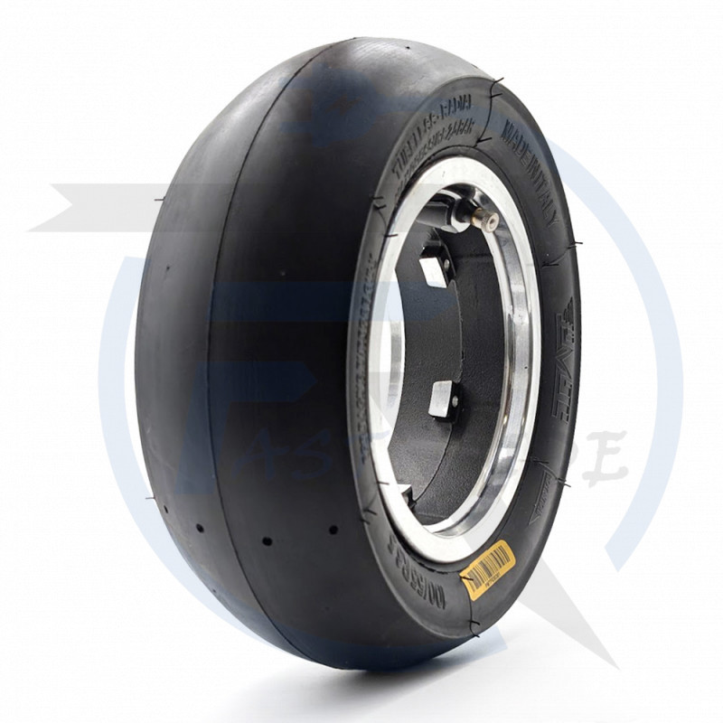 Roue complète Pneu PMT 105/50-R6,5 slick (t41) radial pour Dualtron Thunder
