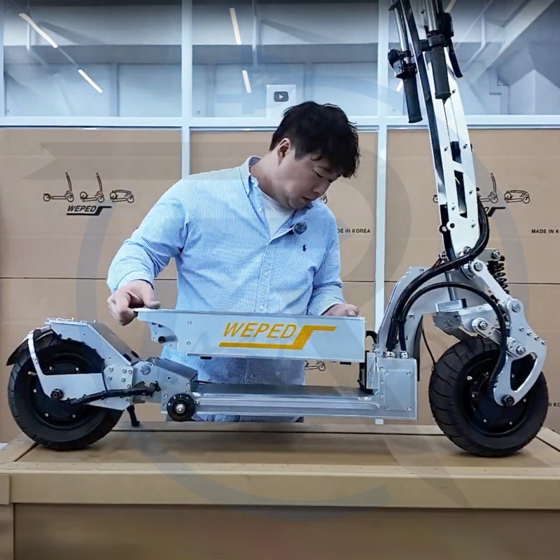 électrique WEPED FOLD 3 PRO 2025 Type batterie Batterie 30Ah