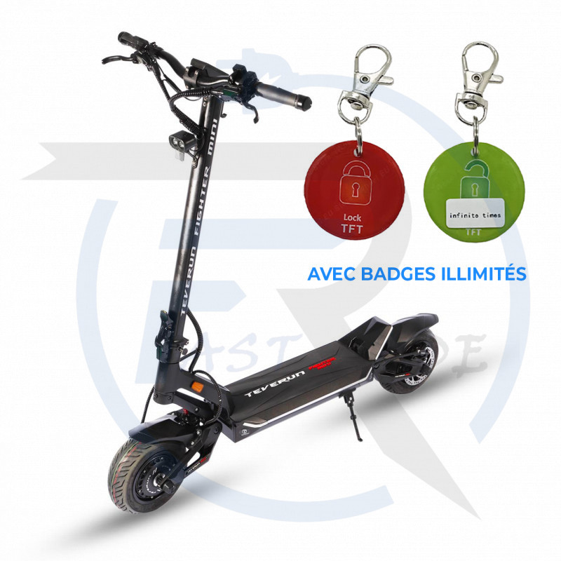 Trottinette électrique TEVERUN FIGHTER MINI 2025 Moteurs BOSH