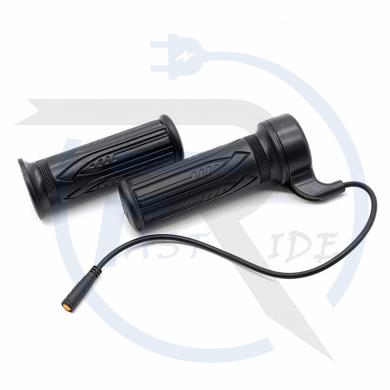 Poignée d'accélération trottinettes électriques et draisiennes avec connecteur étanche