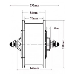 Moteur LONNYO 70 MHS et MHT