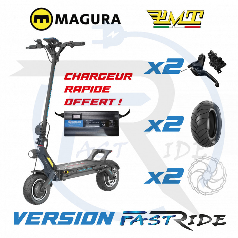 Trottinette électrique DUALTRON VICTOR LUXURY+ 2025 version FASTRIDE