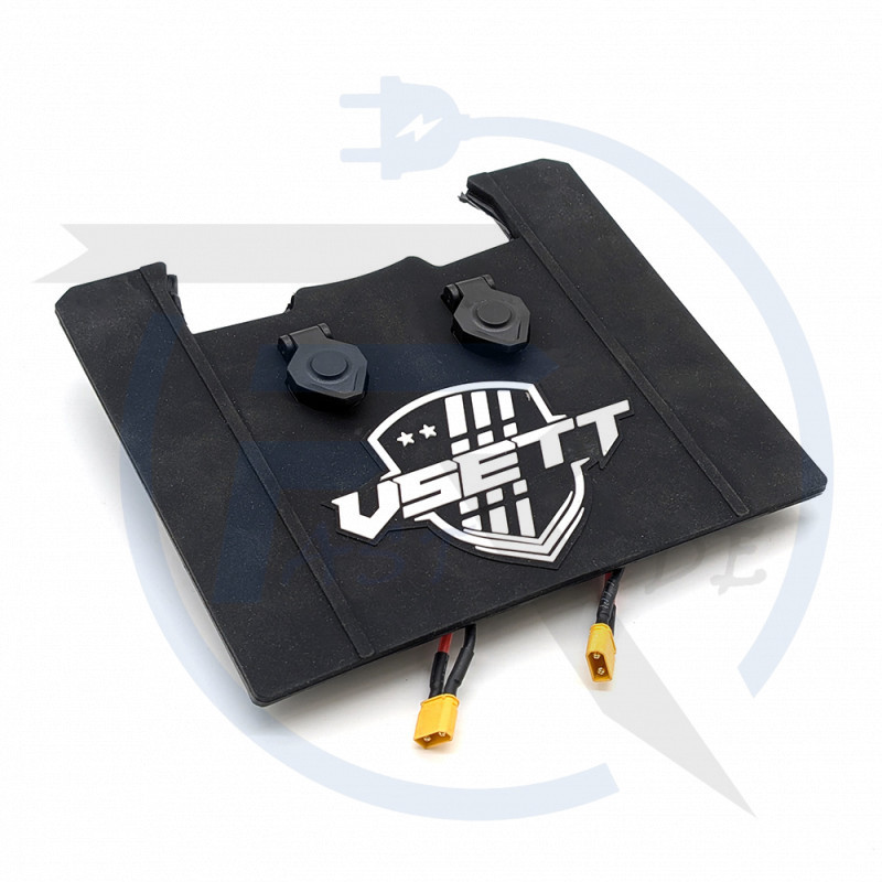 Plaque avant avec ports de charge Vsett 8 Apex