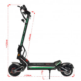 Trottinette électrique TEVERUN FIGHTER MINI PRO V4 60V25Ah