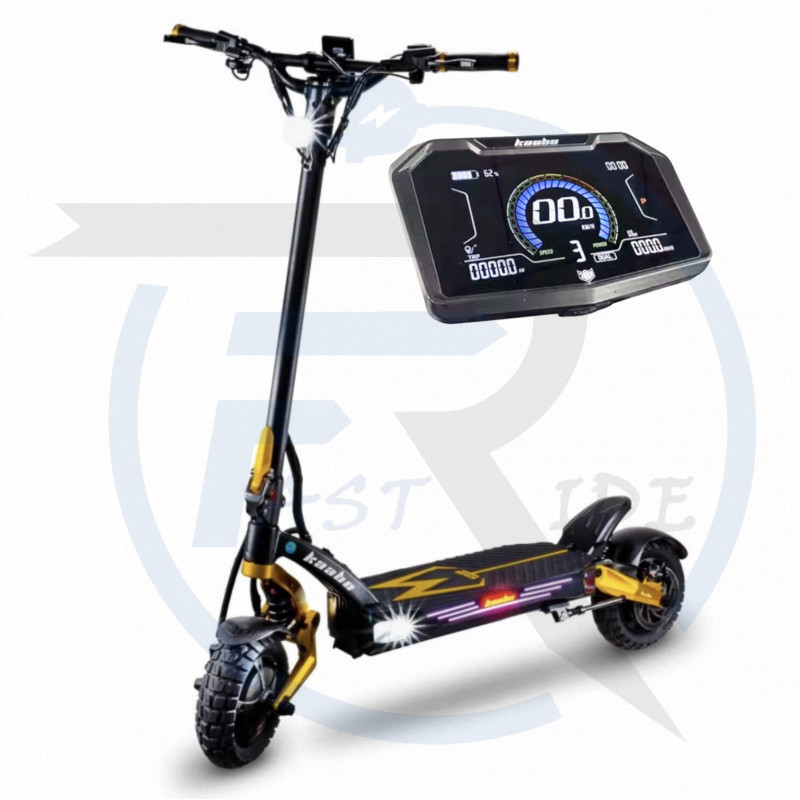 Trottinette électrique KAABO Mantis King GT avec nouvel écran (2025)