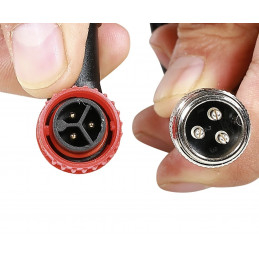 Adaptateur chargeur pour Vsett Apex Gx16 vers Vsett Apex