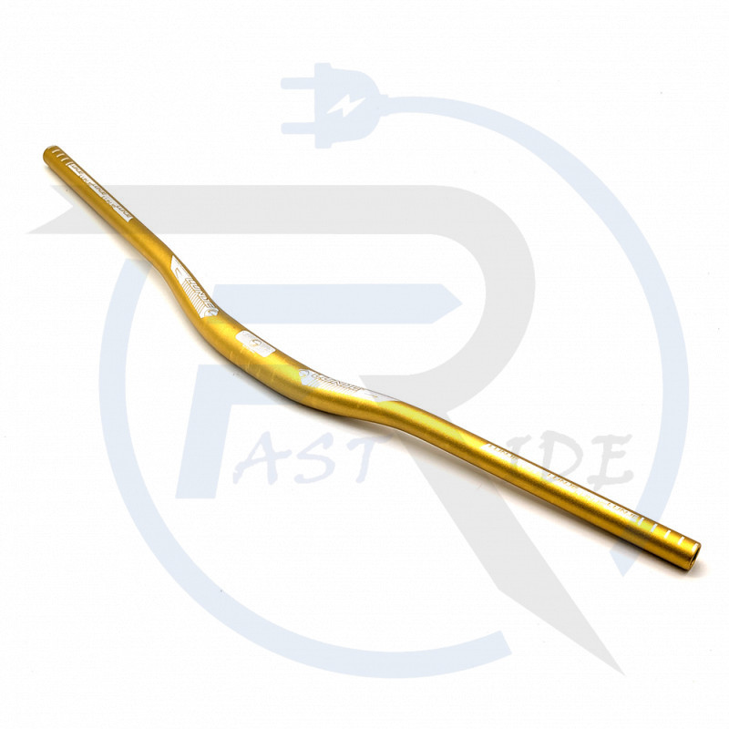 Cintre Lunje aluminium Ø22mm/31.8mm, 780mm, rise de 6°