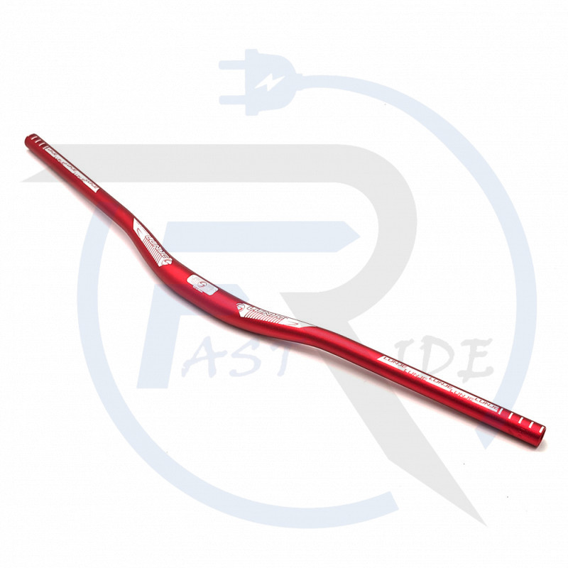 Cintre Lunje aluminium Ø22mm/31.8mm, 780mm, rise de 6°