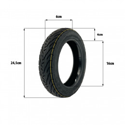 Pneu 60/70-6.5 tubeless avec gel pour ninebot