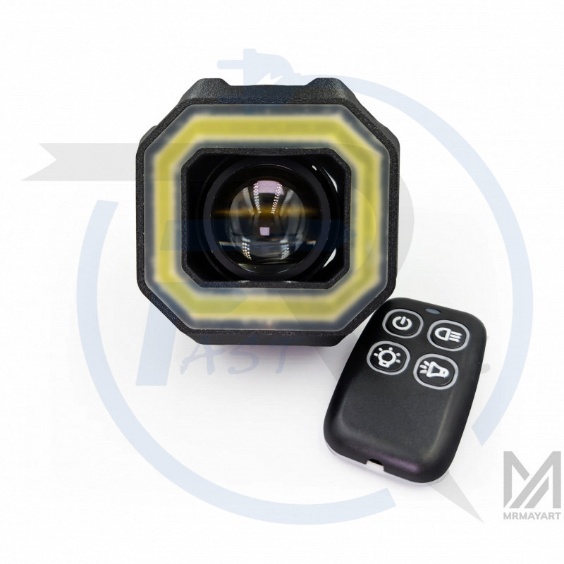 Phare avant CYCLOPE PRO BLANC (PATTON-S / LYNX / SHERMAN L)