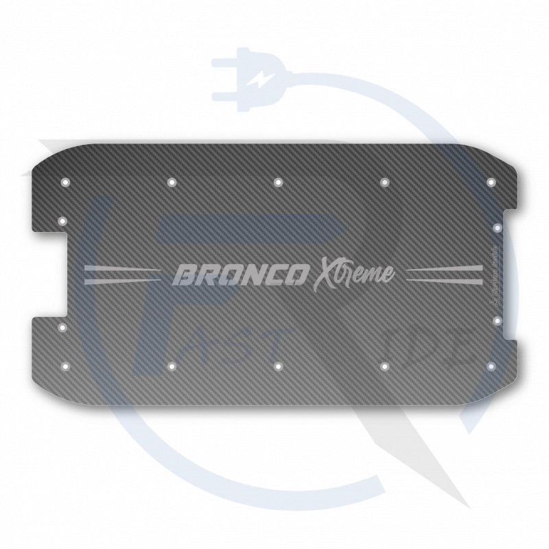 Deck en carbone pour Bronco Xtreme par Carbon Inside