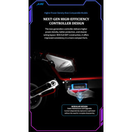 Trottinette Électrique DUALTRON SONIC ALIEN - MODEL A - Batterie Performance Samsung 50S + SMART BMS
