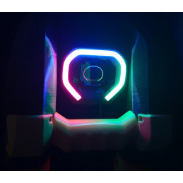 Cyclope HALO PRO 2.0 RGB avec klaxon LYNX/PATTON-S/SHERMAN-L