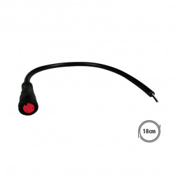 Connecteur étanche 2 pins...