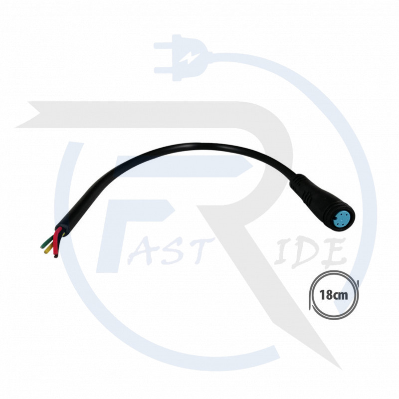 Connecteur étanche 4 pins femelle