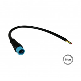 Connecteur étanche 4 pins mâle