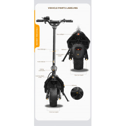 Trottinette électrique ROVORON R7