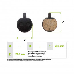 Plaquette de frein Etrier JAK Eagle pro/ NEW