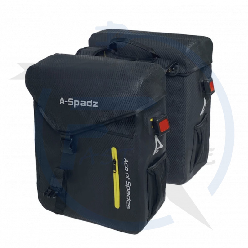 Sacoche latérale – Comprend 2 feux latéraux