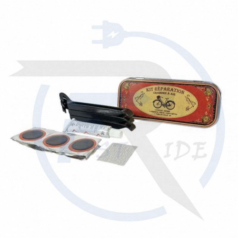 Kit de réparation de chambre à air de vélo Vintage