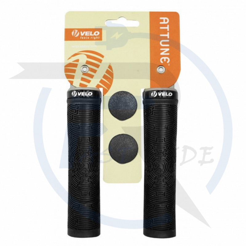 POIGNÉES CITY/FIXIE GEL NOIR 130mm (PAIRE)