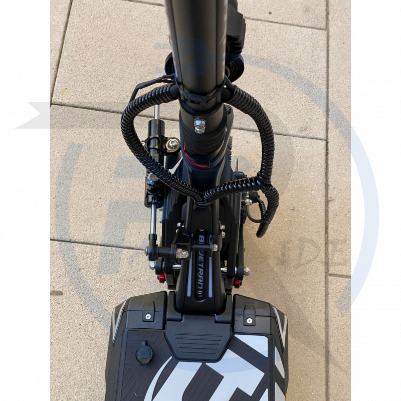 Amortisseur De Direction Universel Pour Trottinette/moto - Aluminium CNC Anodisé - Réduit Les Vibrations - Installation Facile