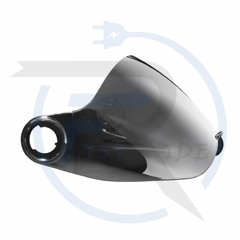 Visière pour casque TSG PASS 2.0 Electric light silver