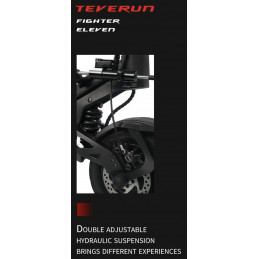 TROTTINETTE ÉLECTRIQUE TEVERUN FIGHTER 11 ET 11+ BY MINIMOTORS (60V26AH - 60V35AH) IPX5